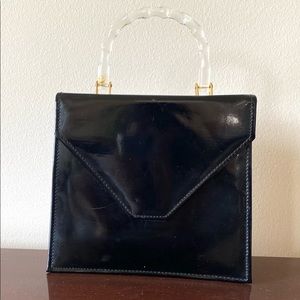 Vintage 80s Lucite Handbag
